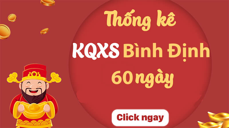 thống kê xổ số Bình Định 60 ngày?