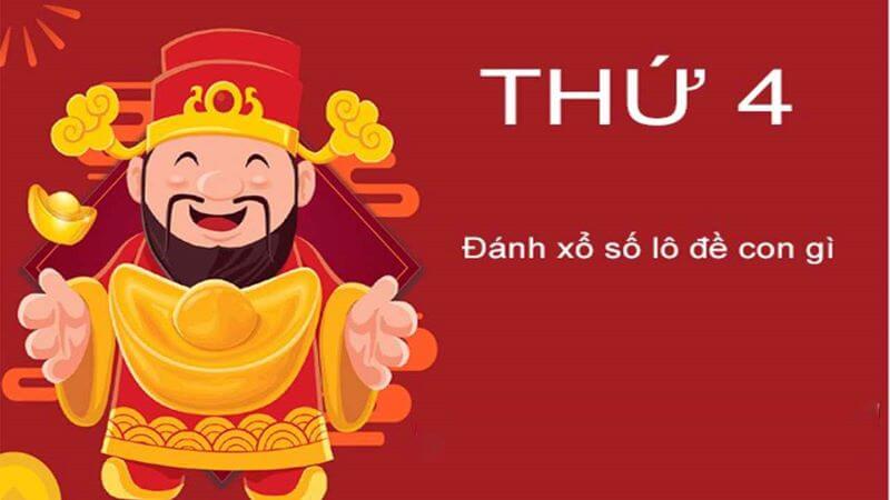 Ngày thứ 4 đánh đề con gì, số mấy?