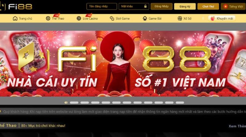 Nhà Cái Fi88 – Trang Cá Cược Casino Số 1 Việt Nam 2024