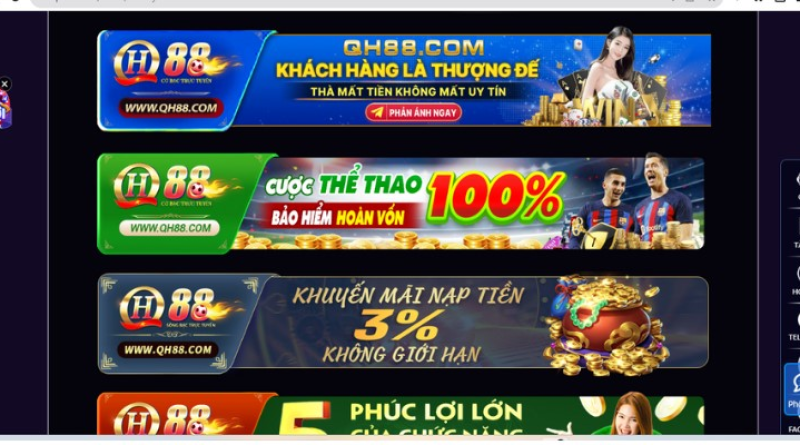 Qh88.Green: Nhận Ngay Qh88 Tặng 100k Cho Người Chơi Mới!