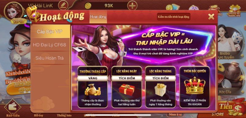 Chỉ dẫn anh em cách tải app CF68 về Android chi tiết 