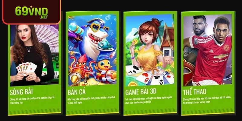 Giới thiệu 69VN qua bộ sưu tập game lôi cuốn và hấp dẫn