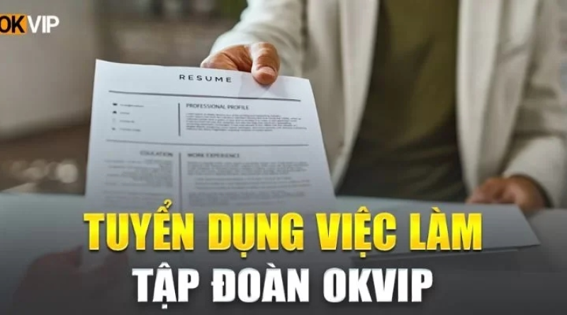 Tuyển dụng nhân viên IT kinh nghiệm và năng động tại OKVIP