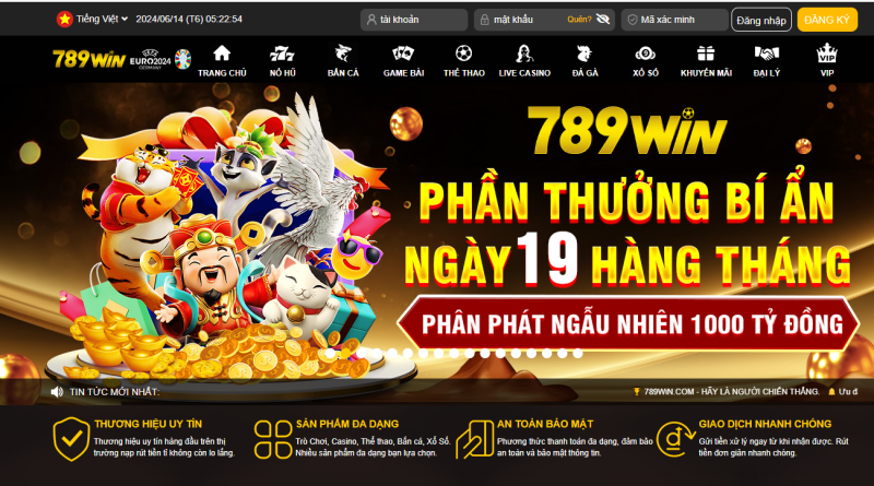 Cá cược trực tuyến tại 789WIN Online có an toàn không? 